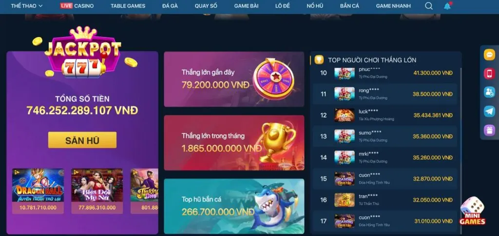 Bắn Cá Jackpot Sunwin